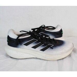 Adidas Supernova Running Shoes Cushion Athletic Sneakers White Black‎ Mens 10